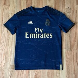 Adidas Kids Real Madrid Blue Jersey